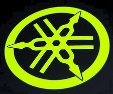 2 ADESIVI ADESIVO LOGHI YAMAHA