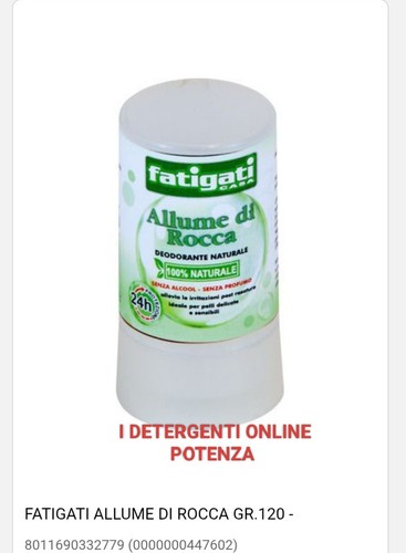 Deo stick allume di rocca - pz,