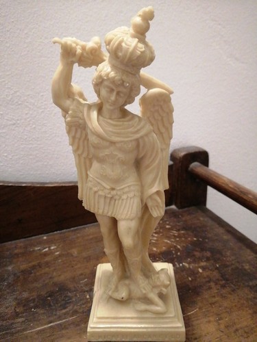 San michele statua - san, vintage