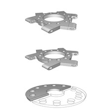 Effector Mount for Kossel