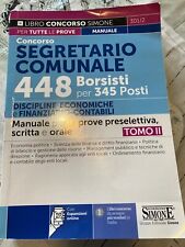 Manuale preparazione prova Preselettiva concorso segretario comunale