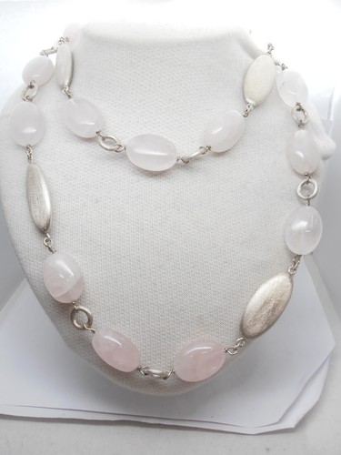 Collana quarzo rosa - collana, in