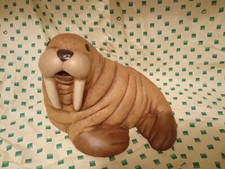 Tricheco Grande Thun Vecchia Produzione 21,5 Cm. Raro