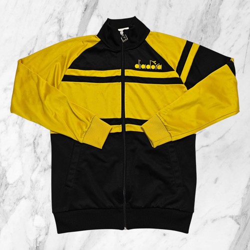 Diadora vintage felpa zip uomo - diadora,