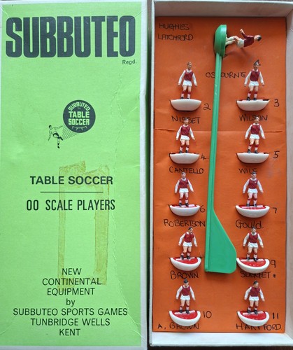 Subbuteo arsenal ref - arsenal, 16