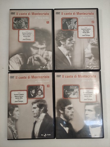 Dvd conte di montecristo - dvd,