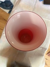 Vaso Venini Opalino in vetro di Murano 