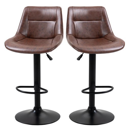 Homcom set sgabelli - 2, da