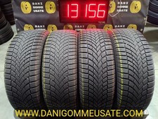 4 Gomme Usate 215/60 R16 BRIDGESTONE - Invernali Pneumatici Auto Battistrada 75%