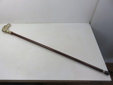 bastone da passeggio BONGELLI in metallo colore argento punzonato testa cavallo