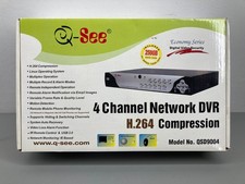 Q-See DVR di rete 4 canali H.264 modello a compressione QSD9004 nuovo
