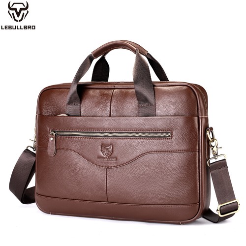 Borsa uomo vera pelle tracolla