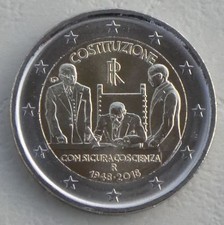 Moneta commemorativa italia - commemorativa,
