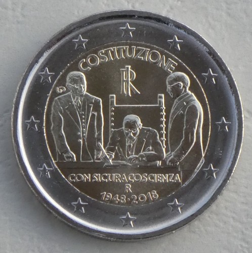 Moneta commemorativa italia - moneta,