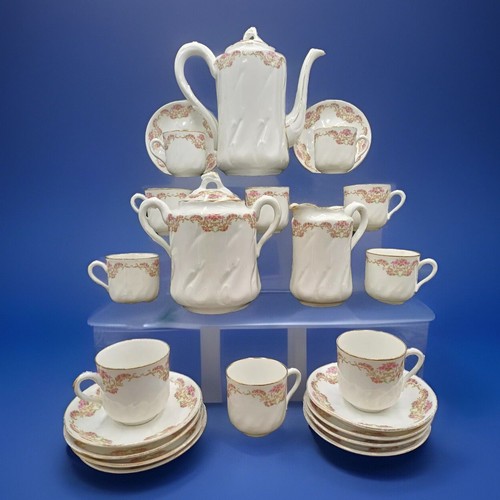 Service café art nouveau - a,