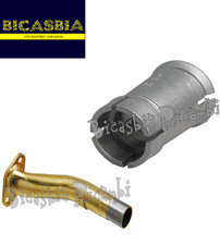 6574 - COLLETTORE E BOCCHETTONE CARBURATORE 19 19 VESPA 50 SPECIAL R L N