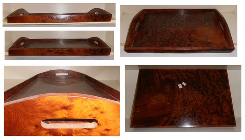 Vassoio radica legno - vassoio,