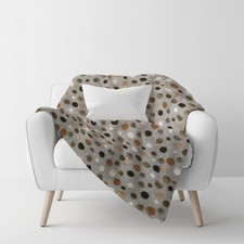 Plaid lana cotta 150x170 cm