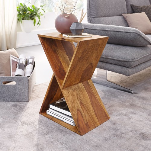 Finebuy tavolino sheesham - tavolino,