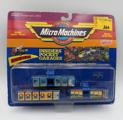 Micro machines insiders pocket - machines,