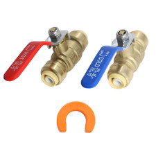 12 Pezzi Valvola a Sfera 1/2"