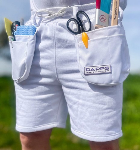 Pantaloncini pittore con - da,