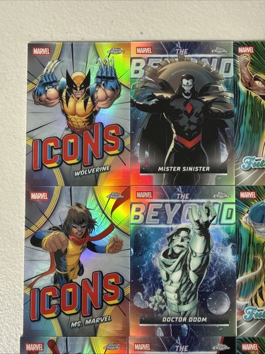 Lotto inserti topps - lotto, marvel