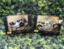 (2) Maisto Harley-Davidson