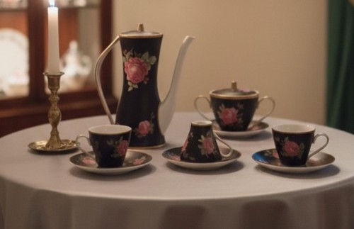 Servizio caffè porcellana
