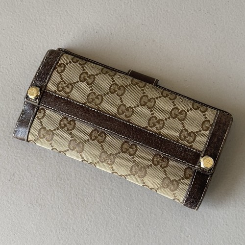 Gucci beige brown monogram - beige/brown, gg
