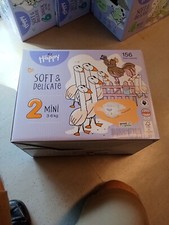 Pannolini Ecologici Happy Taglia 2   Box Da 156 Pz.    3 - 6 Kg