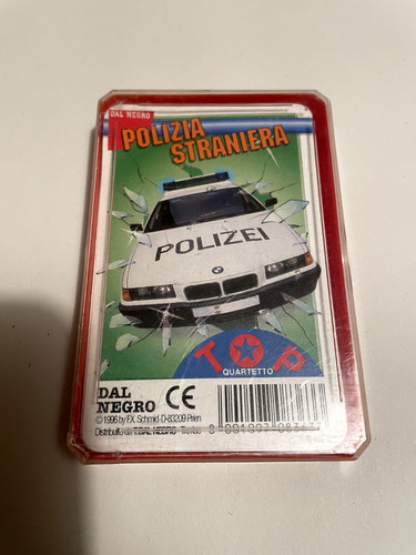 Carte vintage polizia - carte, "polizia