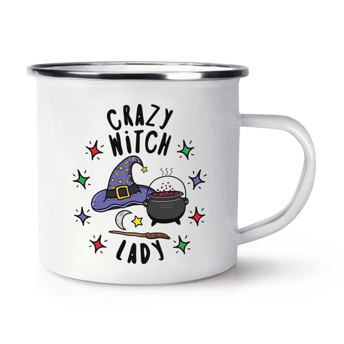Tazza mug smaltata strega - tazza,
