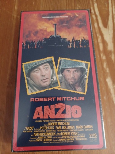 Anzio vhs rare oop htf - vhs,