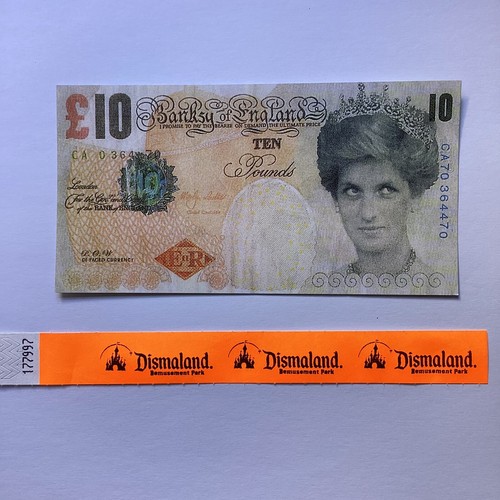 Banconota banksy principessa - banconota,