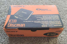 Vintage Sony D-143 Discman