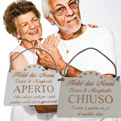 Regalo per nonni fuori - regalo, nonni: