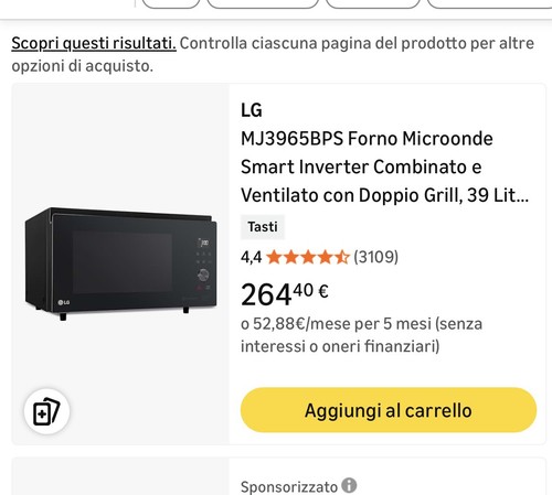 Forno microonde con grill - con, lg
