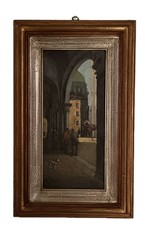 Antonio Ferri ( Scuola Italiana XIX/XX Secolo) dipinto olio su tela