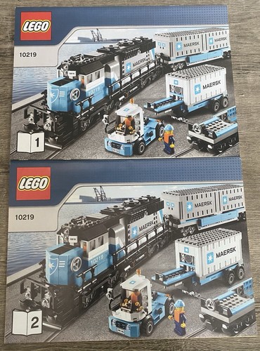 Lego maersk train - maersk, 10219