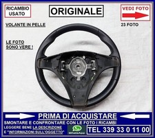 Volante sterzo pelle - volante,