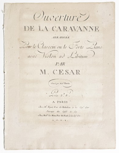 Gretry cesar ouverture - gretry, /