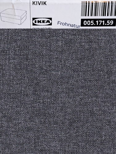 Ikea kivik fodera - fodera, sgabello
