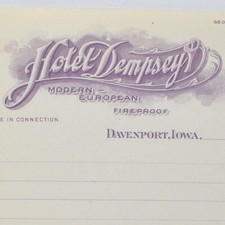 1920s Hotel Dempsey Geoffrey S