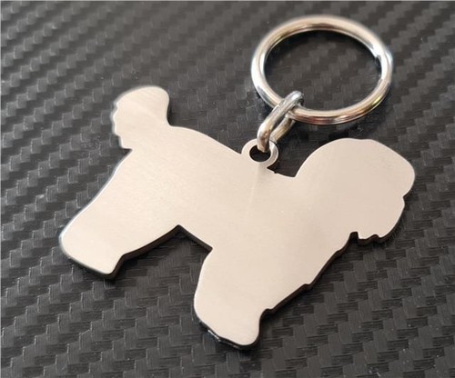 Shih tzu keyring keychain - shih,