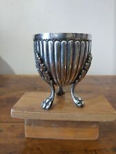 Porta uovo Uova Oca Antico Raro Silverplated Neorinascimentale 1870/80