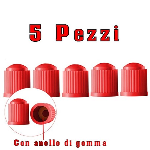 Tappi rosso privalvola - 5,