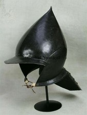 Medievale Torneo Casco Battle Pronto Acciaio Antico Armor Casco