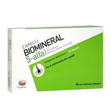 Integratore Alimentare per La Caduta Dei Capelli Biomineral 5 Alfa 30 Compresse