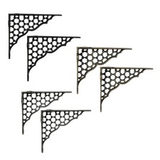 Coppia di mensole staffe a